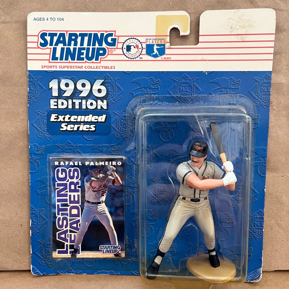 Starting Lineup 1996 Rafael Palmeiro Baltimore Orioles Extended Series Kenner